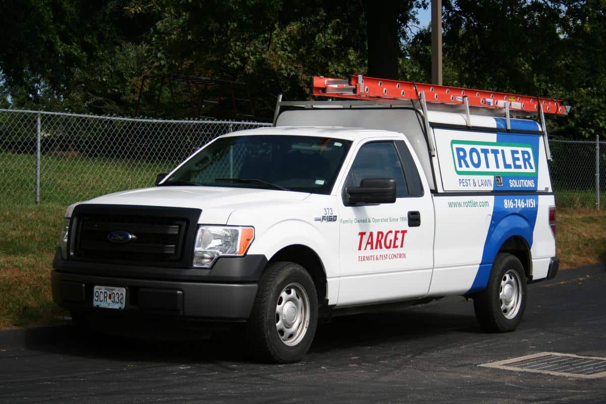 target pest control rottler pest solutions kansas city truck